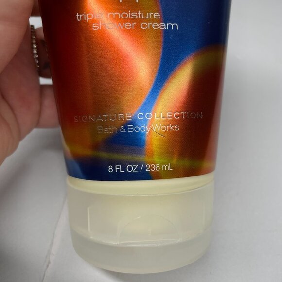 Bath & Body Works Orange Sapphire Shower Cream 8 oz Signature Discontinued - Picture 3 of 6